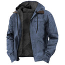 Jaqueta Masculina Para Inverno Fleece com Capuz - (Promoção de Inverno 2025)